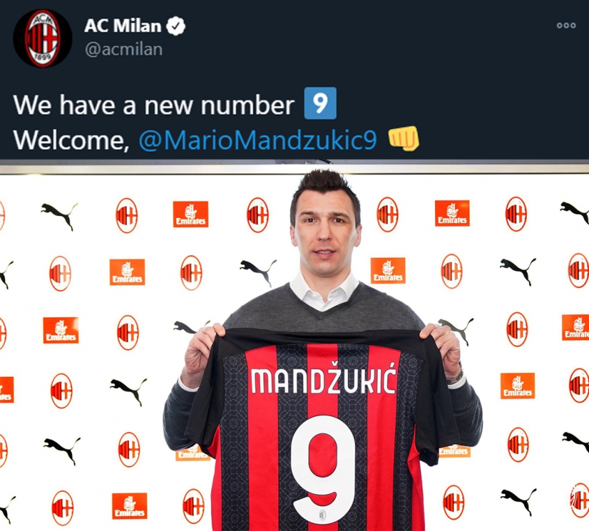 AC Milan prezentuje nowego napastnika!